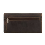 Charlotte Leather Wallet in Brown