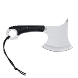 Elk Ridge Full Tang Axe w/Sheath Stonewash 3Cr13MoV Stainless-Steel Blade/Black Nylon Handle 10.5" Overall SKU ER-SAXEBK