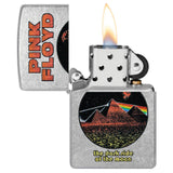 Zippo Pink Floyd Pyramids Street Chrome Windproof Lighter