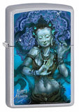 JDH Buddha Dancer Satin Chrome Zippo Lighter