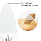 Serrated Pie Server - Silver Handle