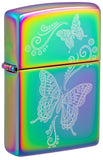 Zippo Butterfly Design Multi-Color Windproof Lighter
