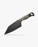 Benchmade Station Knife Fixed Blade w/Sheath Black CPM 154 Stainless-Steel Blade/OD Green & Black G10 Handle SKU 4010BK-01
