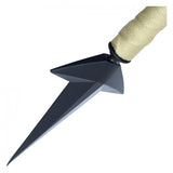 11" Black Ninja Kunai Throwing Knife w/Wrapped Handle SKU FS104