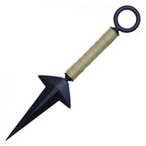 11" Black Ninja Kunai Throwing Knife w/Wrapped Handle SKU FS104