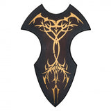 LOTR Replica Witch King Sword w/Plaque 54" Overall Textured Steel Blade/Black & Silver Handle SKU FS225B