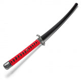 The Legend of Zelda Replica Sheikah Clan Sword Perforated Steel Blade/Black & Red Wrapped Handle SKU FS326
