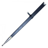 LOTR Replica Anduril Sword w/Leather Scabbard 420 J2 Stainless-Steel Blade/Solid Metal Cross Guard & Pommel SKU FS64