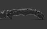 Benchmade Mini Bedlam AXIS Lock Knife Black CPM-390V Stainless-Steel Blade/Black G10 Handle SKU 865SBK