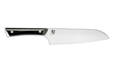 Shun Kazahana Santoku 7" AUS10S Steel Blade/Ebony Pakkawood Handle SKU GPT0702