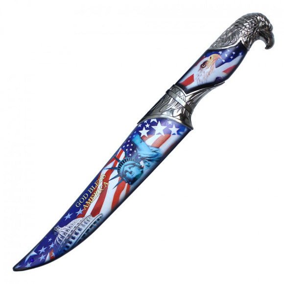 Buckshot USA Eagle Dagger with Lady Liberty SKU H-4847-E1