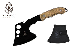 Buckshot 10.38" Axe w/Sheath & Wrench Holes SKU H-80-1