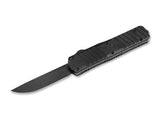 Boker Heckler & Koch SP01 OTF Auto Knife Black D2 Steel Blade/Black Aluminum Handle SKU 06HK002