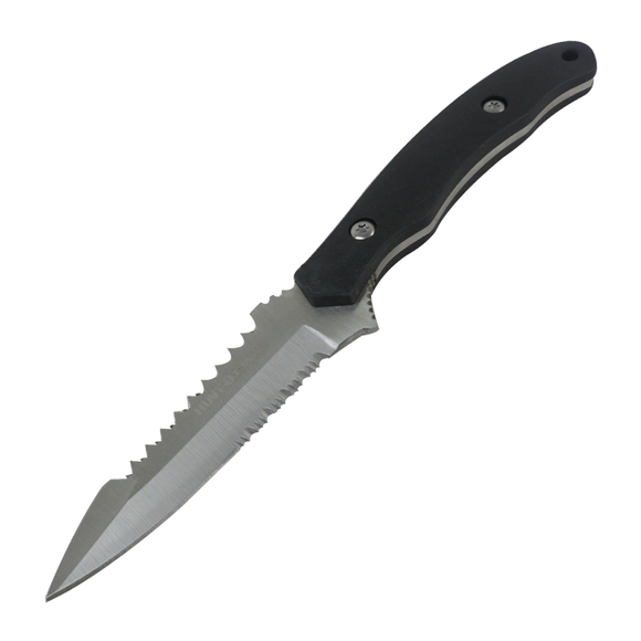 Hunt-Down Thin Style Full Tang Hunting Knife w/Sheath SKU  13487