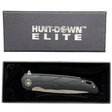 Hunt-Down Elite Ball Bearing Folding Knife D2 Steel/G10 Handle SKU MS31