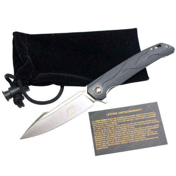 Hunt-Down Elite Ball Bearing Folding Knife D2 Steel/G10 Handle SKU MS31