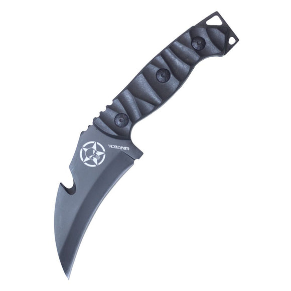 Wartech Fixed Blade Hunting Knife w/Sheath 8.5