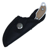 Wartech Fixed Blade Bottle Opener Knife 4.75" Overall w/Sheath SKU HWT275DE
