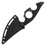 Wartech Tactical Knuckle Knife w/Sheath Black SKU HWT299BK