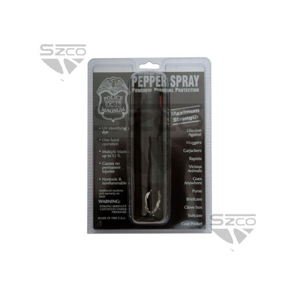 Pepper Spray UV Identifying Dye 1/2 Oz. Black Hard-Shell Case SKU 194404