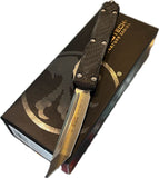 Microtech Ultratech T/E Signature Series OTF Knife Tanto M390 SS Blade/Aircraft Alum. & Carbon Fiber Handle SKU 123-4CFS