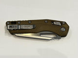 Microtech 30th Anniversary MSI Knife Reverse Tanto Stonewash SS Blade/Dark Earth Polymer Handle w/Grip Tape SKU 210T-10PMDE30
