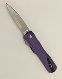 Kershaw Livewire MagnaCut OTF Automatic Knife Purple Aluminum SKU 9000PUR