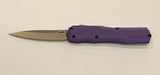Kershaw Livewire MagnaCut OTF Automatic Knife Purple Aluminum SKU 9000PUR