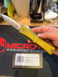 Microtech Combat Troodon Gen III Standard OTF Knife Double Edge M390MK SS Blade/OD Green Alum. Handle SKU 1142-10OD