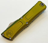 Microtech Combat Troodon Gen III Standard OTF Knife Double Edge M390MK SS Blade/OD Green Alum. Handle SKU 1142-10OD