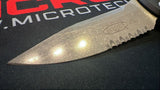 Microtech Socom Elite Automatic Knife Single Edge Apocalyptic Half Serrated Blade/6061 T6 Alum. Handle SKU 160A-11AP
