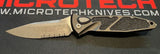 Microtech Socom Elite Automatic Knife Single Edge Apocalyptic Half Serrated Blade/6061 T6 Alum. Handle SKU 160A-11AP