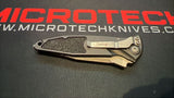 Microtech Socom Elite Automatic Knife Single Edge Apocalyptic Half Serrated Blade/6061 T6 Alum. Handle SKU 160A-11AP