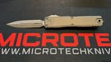Microtech Ultratech Gen III ZBP OTF D/E Apocalyptic Standard M390MK Steel Blade/Natural Clear Alum. Handle SKU 1122-10APNC