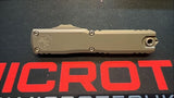 Microtech Ultratech Gen III ZBP OTF D/E Apocalyptic Standard M390MK Steel Blade/Natural Clear Alum. Handle SKU 1122-10APNC