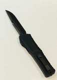Microtech Signature Series Combat Troodon OTF Auto Gen III Interceptor Shadow DLC Black M390MK SS Blade/Black Alum. Handle SKU 1217-1DLCTSH