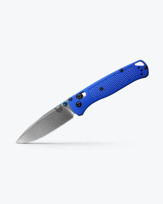 Benchmade Bugout Axis Lock Knife CPM S30V Stainless-Steel Blade/Blue Polymer Handle SKU 535