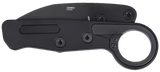 Columbia River Provoke Kinetic Karambit Knife Titanium Nitride D2 Tool Steel Blade/Black Aluminum Handle  SKU CRKT 4050K