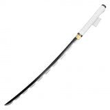 Inosuke Hashibira's Hand Forged Replica Sword w/Scabbard 1045 Carbon Steel Blade/White Wrapped Handle SKU