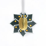 Sanemi Shinazugawa's Hand Forged Replica Sword w/Scabbard 1045 Carbon Steel Blade/Green & White Handle SKU KON14