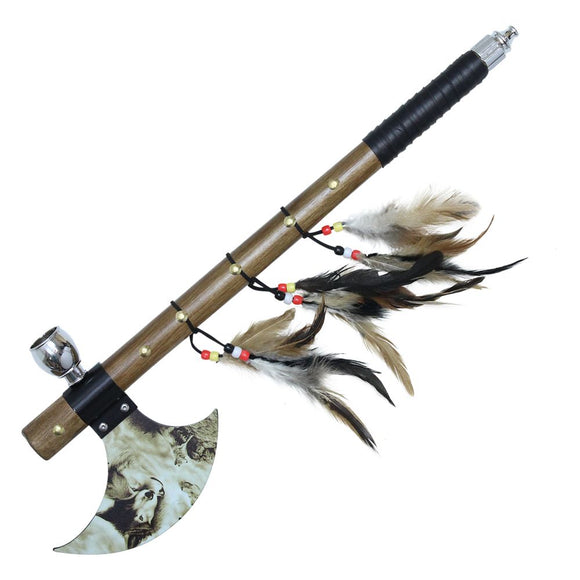 Native American Decretive Axe w/Functional Pipe SKU L-102