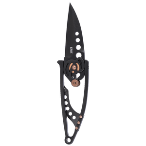 Columbia River Snap Lock Knife Black Titanium Nitride 420J2 Stainless Steel Blade/Black 420J2 Stainless Steel Handle  SKU CRKT 5102NK