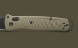 Benchmade Bailout AXIS Lock Knife Black Cerakote CPM-S30V Stainless-Steel Blade/Ranger Green Grivory Handle SKU 537BK-06