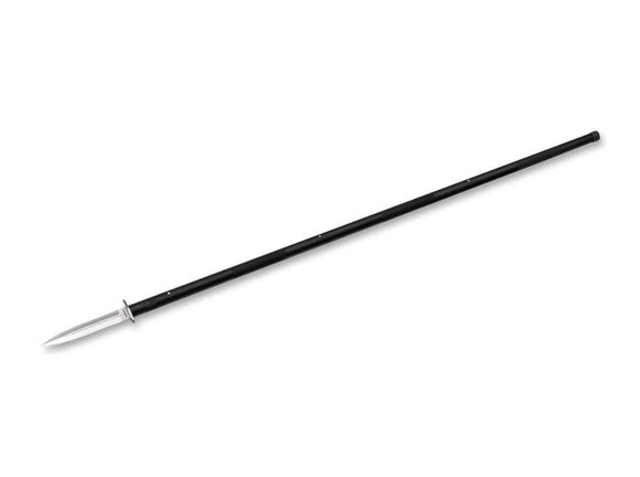 Boker Magnum Boar Spear w/Detachable Spear Point Knife 440B Steel Blade/ Black Aluminum Handle SKU 09BM0002