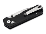 Boker Magnum Rockstub Crossbar Lock Knife 440B SS Blade/Black Alum. Handle SKU 01SC091