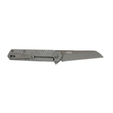 MTech Spring Assist Frame Lock Knife Gray TiNite Coated 3Cr13MoV Stainless-Steel Blade/Gray TiNite Coated Stainless-Steel Handle SKU MT-A2005TT