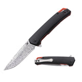 MTech USA Spring Assist Liner Lock Knife Acid Etched 3Cr13MoV Stainless-Steel Blade/Black Aluminum Handle SKU MT-A2018BK