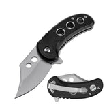 MTech USA Manual Folding Liner Lock Knife Satin Finish 3Cr13MoV Stainless-Steel Blade/Black Aluminum Handle SKU MT-A2039BK