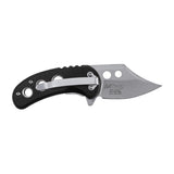 MTech USA Manual Folding Liner Lock Knife Satin Finish 3Cr13MoV Stainless-Steel Blade/Black Aluminum Handle SKU MT-A2039BK