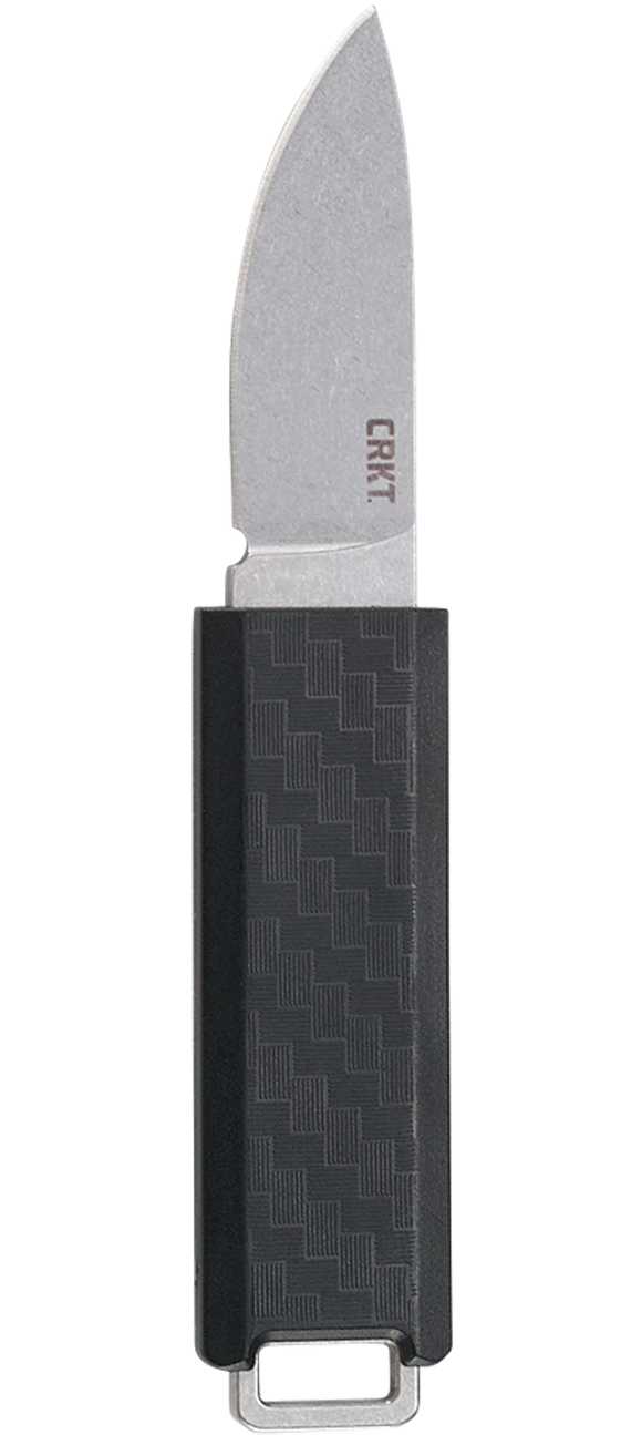Columbia River Scribe Fixed Blade Knife w/Sheath 5Cr15MoV Stainless Steel Blade/Black Nylon Handle SKU CRKT 2425